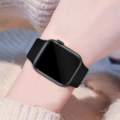 Silicone Strap For Apple Watch Band 45mm 44mm 49mm 41mm 40mm 42mm 44 45 Mm Bracelet Correa Iwatch Ultra Series 7 Se 3 4 5 6 8