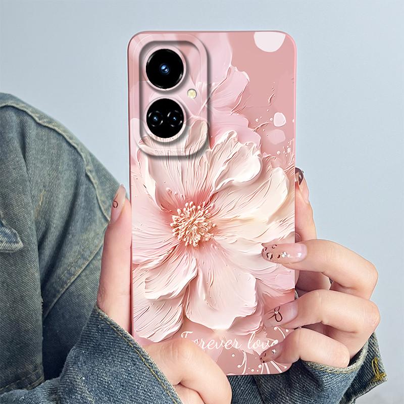 For Tecno Camon 19 CI6n / 19 Pro CI8 Phone Case Cover Silicone Sweet Painted Shell Cartoon Funda Printed Protective Casing Coque