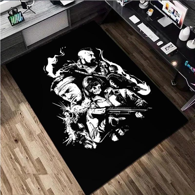 Silent Night Deadly Night Home carpet Office Decorative Carpet For Living Room Bedroom Door Mat Floor Rug Computer Chair Area Rug