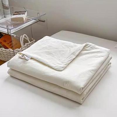 Tri-polar Washed Cotton Soybean Fiber Summer Quilt