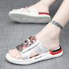 Chinese Trend Men Slippers Summer Fashion Streetwear Slides Casual Non-Slip Beach Sandals Male Comfortable Outdoor Shoes