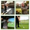 Golf Practice Aid: Swing Trainer with Corrective Grip, Extendable, Swing Aid, Distance Improvement, Ideal for Golf Practice and Hitting Practice.