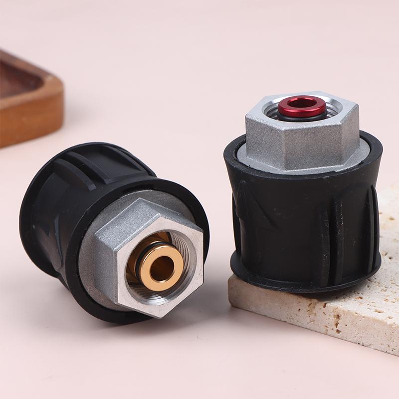 Car Wash Water Spray Head M22-14Mm Quick Connect Adapter For Karcher/Lavor/Nilfisk 2320Psi O-Ring Leakproof Washer Fitting