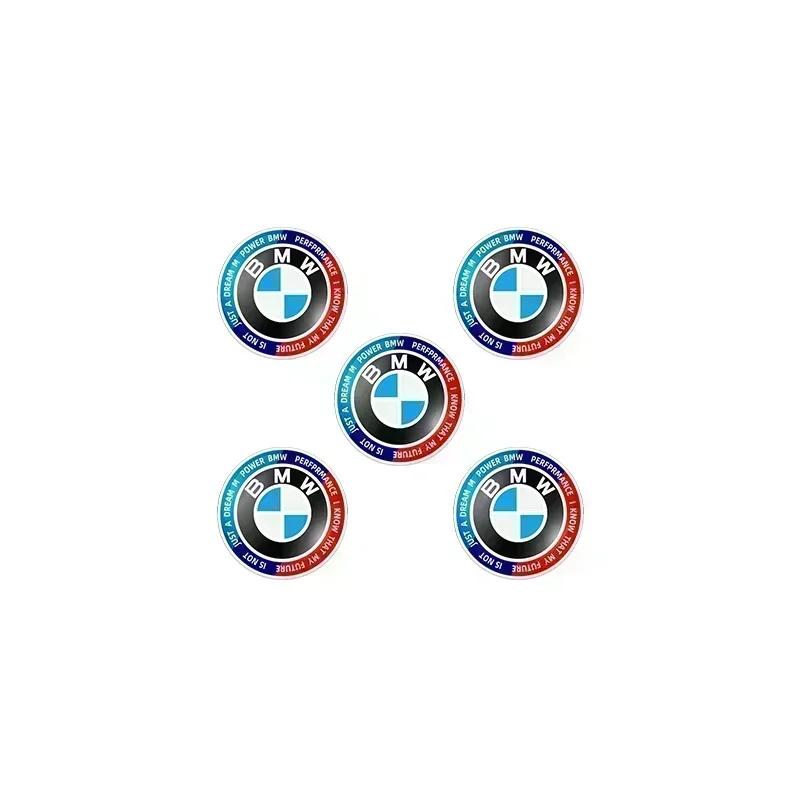 11/14mm Aluminium Bil Fjärrkontroll Nyckel Klistermärke Emblem Auto Tillbehör För BMW Performance F30 F10 E90 F20 E46 E60 E70 E39 E36 E87 E92