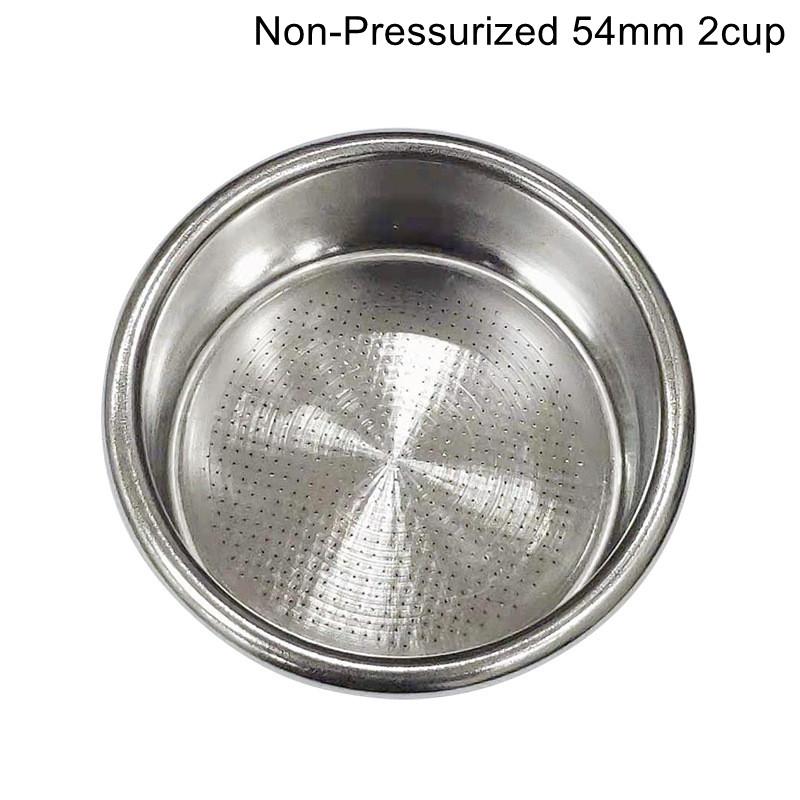 54mm Basket For Spout Bottomless Portafilter 54mm Breville 870 875 878 880 Espresso Machine Accessories Coffee Filter 1/2 Cup