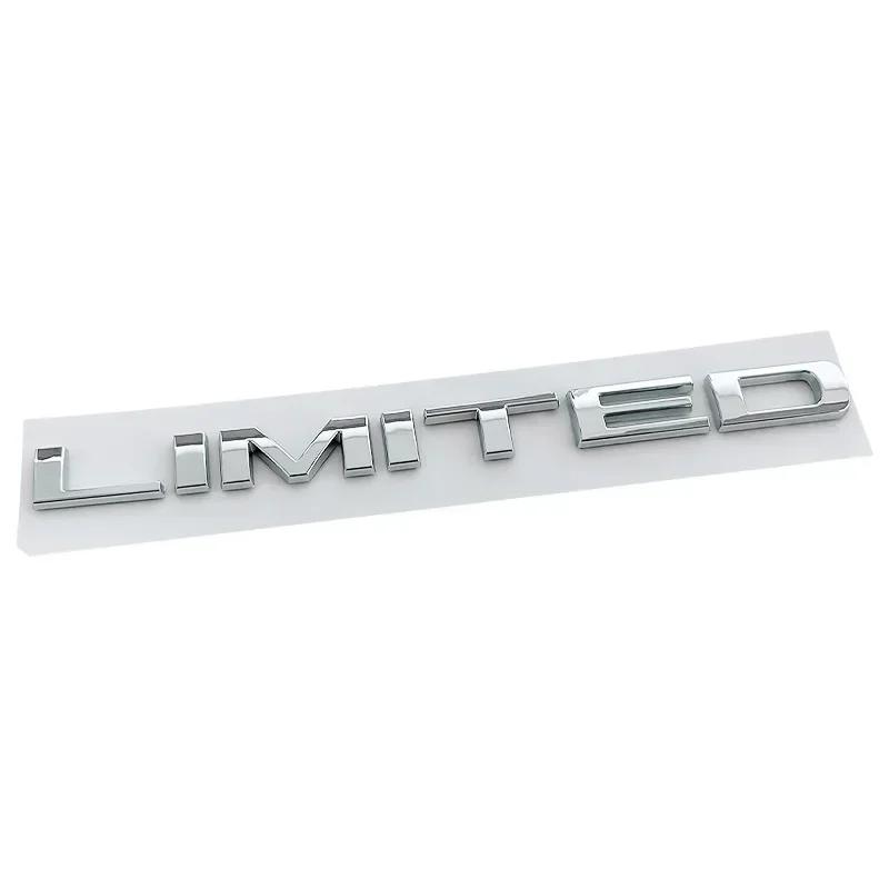 3D ABS Car Body Emblem Rear Trunk Badge Sticker for Jeep LIMITED Wrangler Tj Jk Jl Grand Cherokee Commander Renegade Liberty AMR1