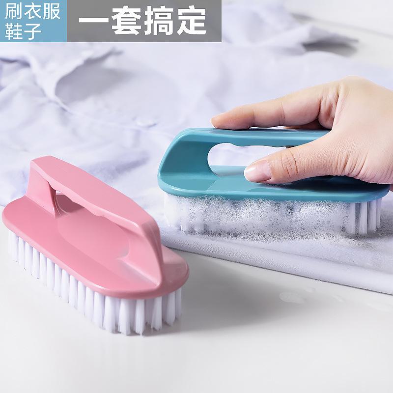 Household plastic laundry brush, cleaning brush, hard bristle multifunctional washbasin brush, shoe brush, clothes for home use