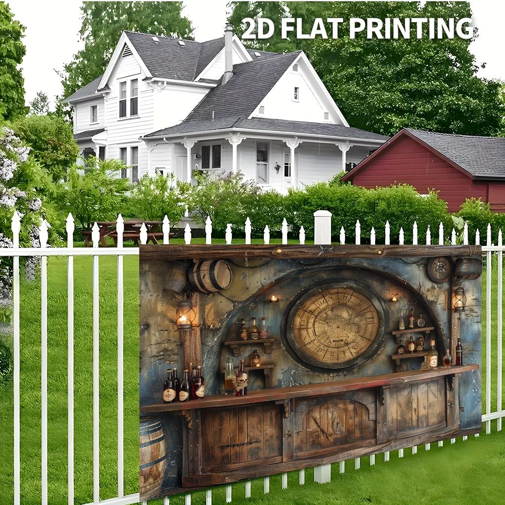 2D planar diagram 1 copy. Treasure Island map description theme background cloth party banner pirate-themed party