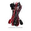 Wiring Harness Kit for LED Light Bar Heavy Duty Fuse Relay Illuminated On Off Switch Security Harness Protecting LED Light Bar