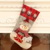 Day Stocking Kit Candy Pouch Bag Chritsmas Tree Decorations Hanging Ornaments Supplies