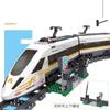 City Power Hochgeschwindigkeitsbahn Fuxing Hexie Elektrische Lokomotive Zug Bausteine Spielzeug für Kinder Technische Ziegel Kinder