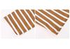 Women's Striped Long Sleeve Pure Cotton Polo T-shirt - Versatile, Loose Fit for Spring/Autumn 2026