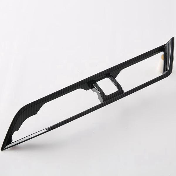 ABS Carbon Fiber Grain Air Vent Cover for Toyota Yaris Interior
