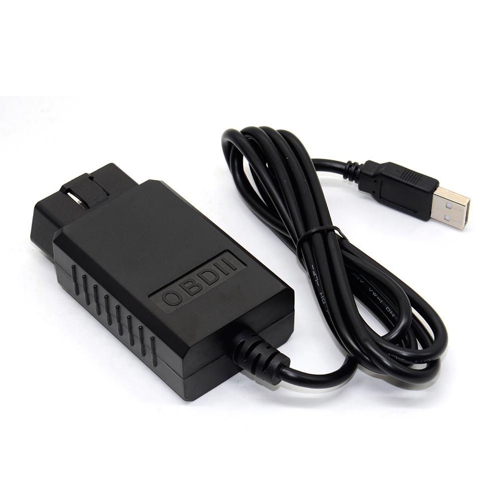 Auto Code Reader OBD/OBDII OBD2 Scanner ELM327 USB Car Diagnostic Tool Interface V1.5 Version for Engine Fault Code Code Readers 4
