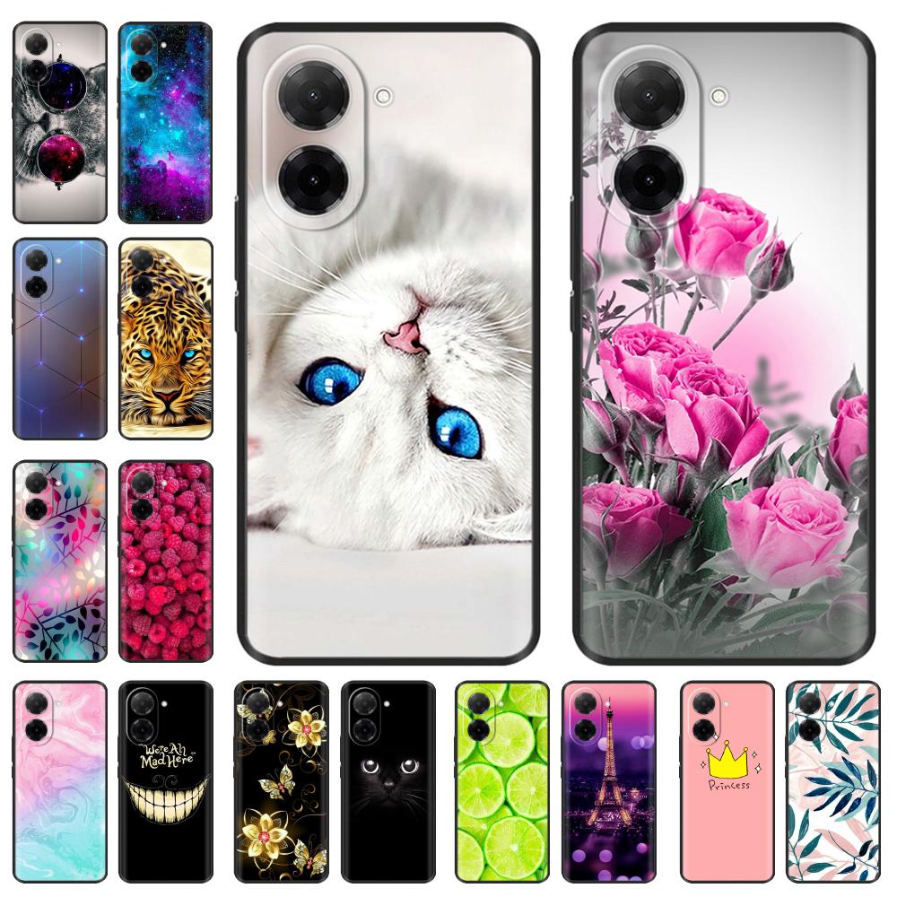 For Poco C71 Case Xiaomi Poco C71 Cover Fundas Coque Soft Black Silicone Camera Protector Phone Bumper Shell Poco C71 Casing