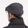 Big Size Autumn Winter Warm Plush Knitted Berets Big Head Retro Versatile Newsboy Caps Women Men Ear Protection Visor Flat Cap