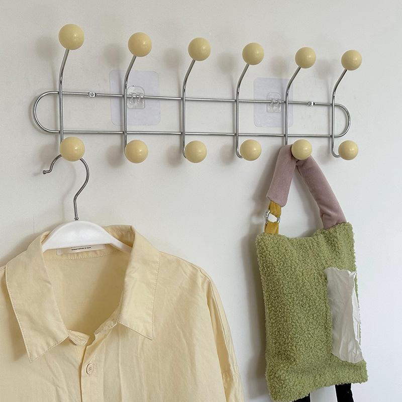 Multifunktionshaken Kleiderhaken Schlüsselaufbewahrungshaken Wohnzimmer Schlafzimmer Aufbewahrungshaken Wand Nicht-Markierende Dekoration Zubehör