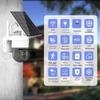 Solar-Powered Outdoor 360° WiFi Security Camera with Mobile Remote Access