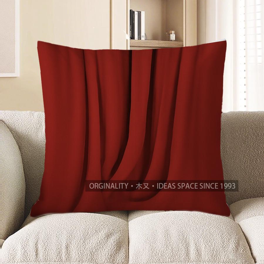 Home Decor Dynamic Red Streaks Geometric Throw Pillow Pattern Cushion Cover Suitable For Sofa Bedroom Car Pillow Cover