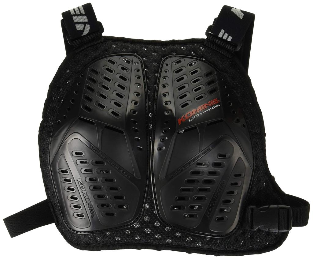 Komine (KOMINE) Motorcycle Protector, Women's Chest Armor, All Black, Free Size, SK-683 824 Protector