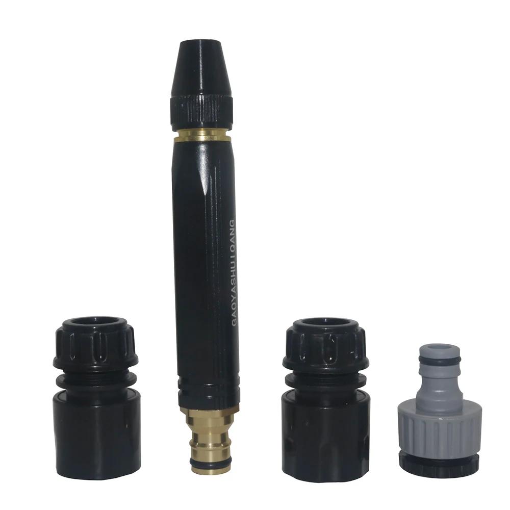 

Недавно модернизированный распылитель, мойка высокого давления, распылитель воды для мойки автомобилей, алмазный пистолет, принадлежности для ниппельного соединения, набор из 4 предметов