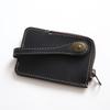 WIPELO Retro Crazy Horse Leather Key Pouch