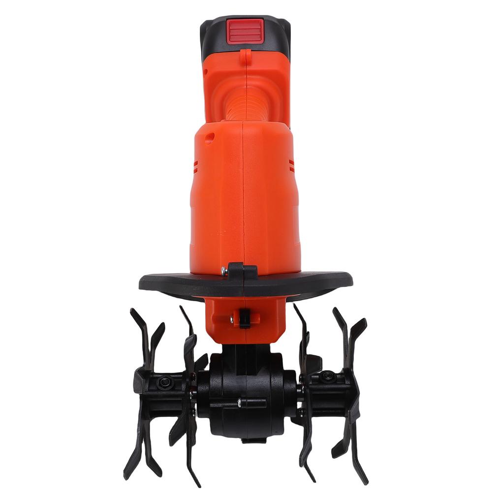Cordless Tiller Cultivator Battery Powered Garden Cultivator Mini Tiller for Weeding Battery Charger