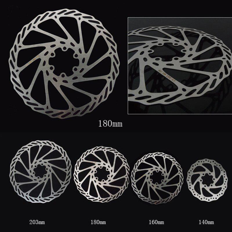 140/160/180/203mm acier inoxydable vélo VTT disque de frein Rotor 6 boulons pour G3