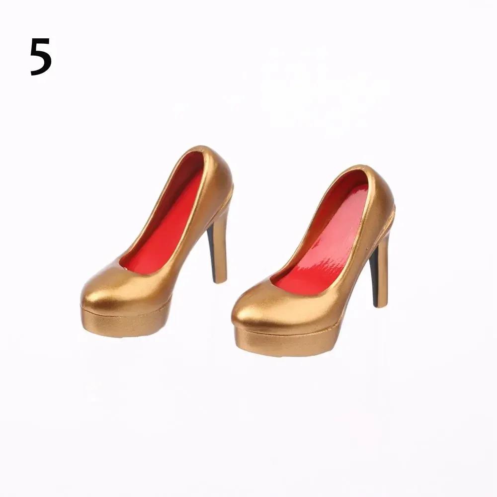 Miniature Shoes Heels For 30cm Dolls Clothes Accessories Doll Daily Wear Fashion Doll Shoes Sneakers Cool Boots Kids Toys