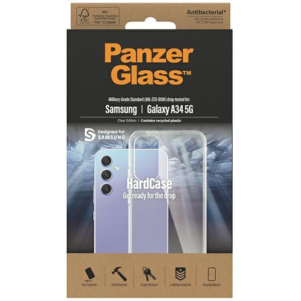 Pouzdro pro Samsung Galaxy A34 PanzerGlass Antibakteriální Průhledné