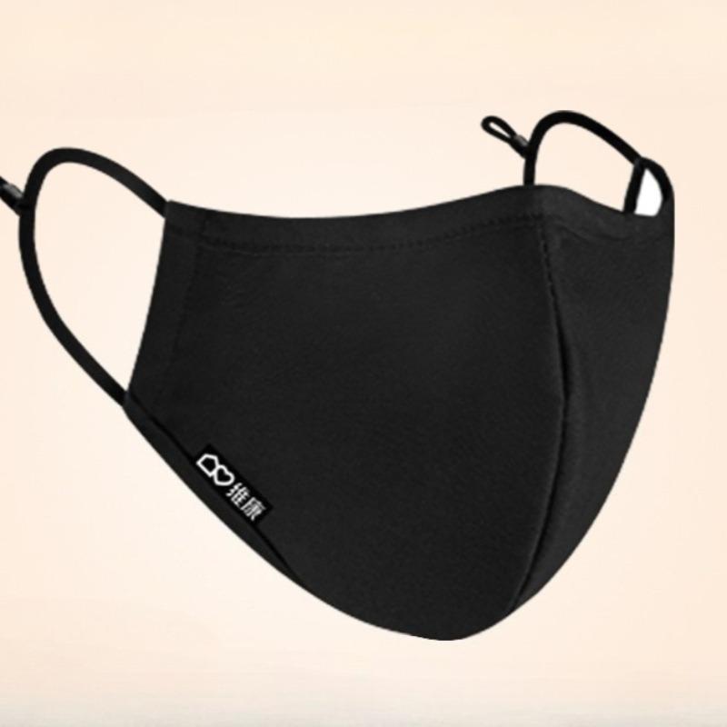 Reusable Cotton Face Mask, Washable Dust Mask for Men & Women - Breathable Anti - Dust Windproof Mask for Daily Use