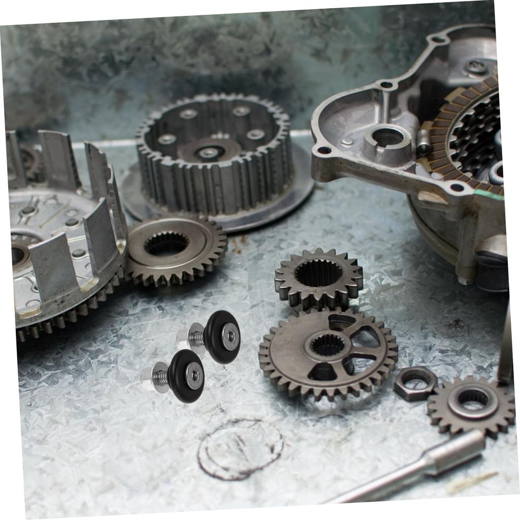 ELAYARD 4pcs Aluminum Composite Tail Box Buckle Spacer Motorcycle Trunk Bracket Base Fast Release