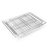 IGT Camping Drain Basket Camping Folding Storage Basket Pots Bowls Plates Holder Basket for IGT Desktop Side Expansion Rack