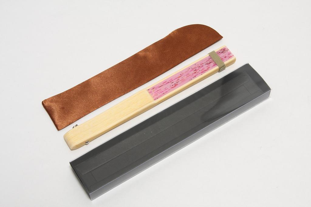 Silk Fan with Fan Boxed Cherry [Hasegawa] Women's Case, (Weeping Blossom)