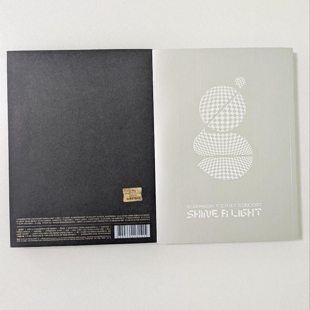 [USED] Korean version BIGBANG G-DRAGON Jiyong CD DVD