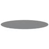 VidaXL Bâche de piscine gris clair Ø306 cm géotextile polyester 94224