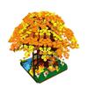 Mini Blocks Beautiful Architecture Flower Tree House Cherrry Sakura Building Bricks Fun Toys Diy Cabin Girl Gift Birthday