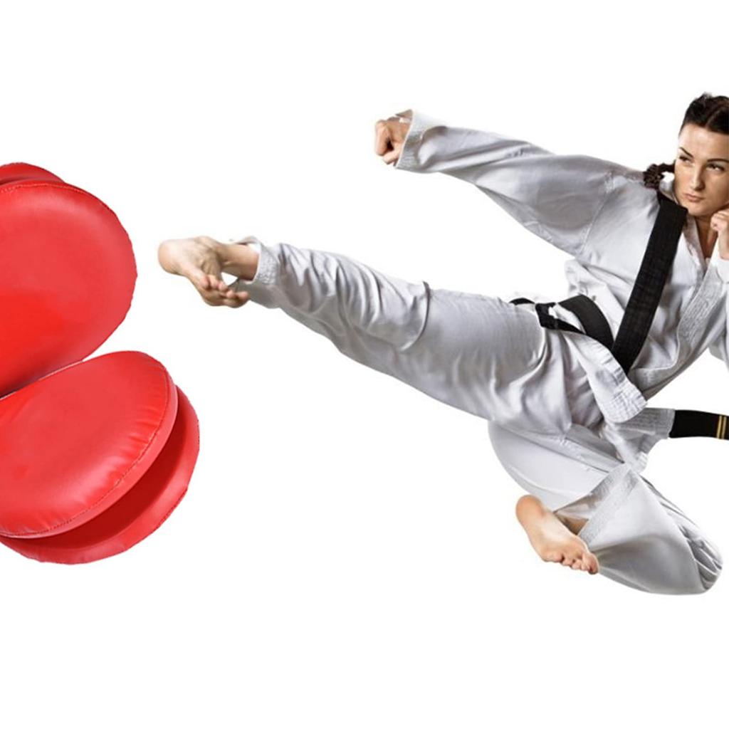 Boxing Punching Muay Martial Stress Red Mitts, Mitts, Kickboxing, Karate, Taekwondo, Thai, Arts, Training, Lightweight, Practice, Relief,
