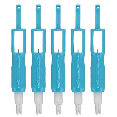 5pcs Automatic Needle Threader Multipurpose High Efficiency Automatic Threader Sewing Tool for