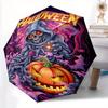1pc Halloween Theme Automatic Opening and Closing Umbrella - Suitable for Various Occasions, Outdoor Activities, Lightweight and Durable Automati