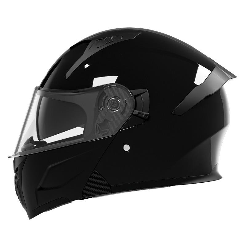 3C Certified Flip-up Motorcycle Helmet for All-Season Use, Unisex, and Universal Fit for Electric Vehicles.