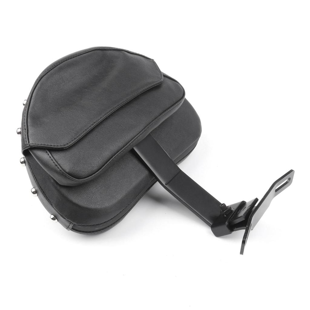 Cuscino Schienale Passeggero Sedile Guidatore Per 07-17 Fatboy FLSTF Heritage Softail BK