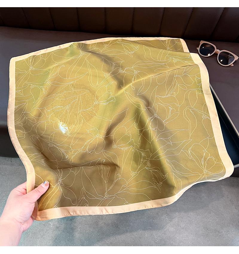 Women S Thin Square Scarf For Spring Summer Shirt Decoration Neck Protection