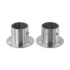 Stainless Steel Bracket Set for Ceiling or Wall Mounting of Closet Rods