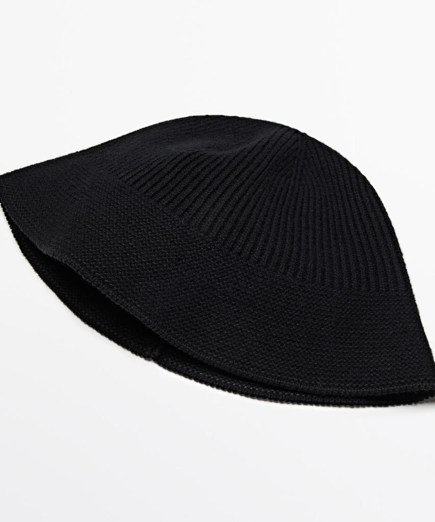 Masimodutti Wool Blend Bucket Hat