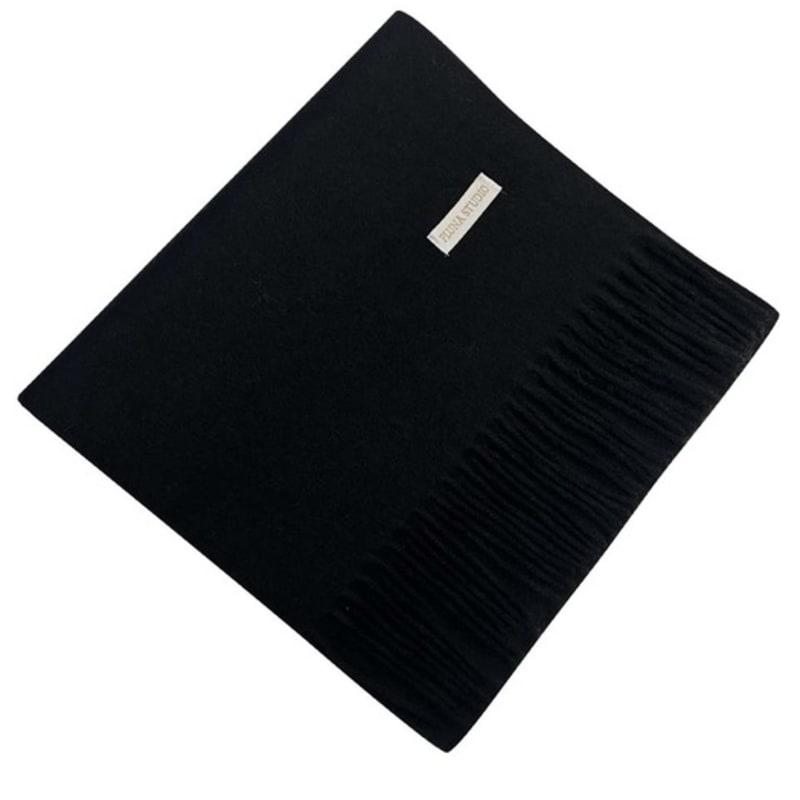 PLUNASTUDIO Soft Basic Wool Muffler_6Colors