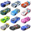 Neuer Pixar Cars 3 Lightning Mcqueen Styling Rennwagen Jackson Storm Tim Daniel Metall Druckguss Modellauto Kindergeburtstagsgeschenk