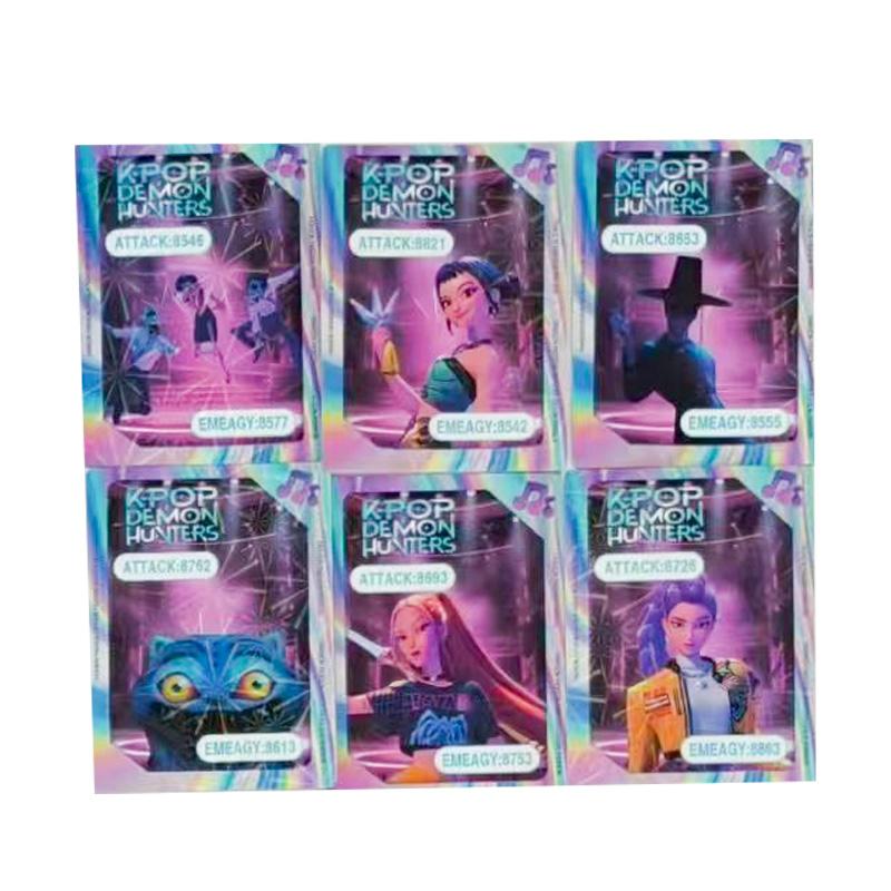 Kpop Dämonenjäger Anime Figur Spielzeug Niedlich PVC Überraschungsbox Gelenke Actionfigur Modell Puppen Kinder Geburtstagsdekoration Spielzeug Geschenke