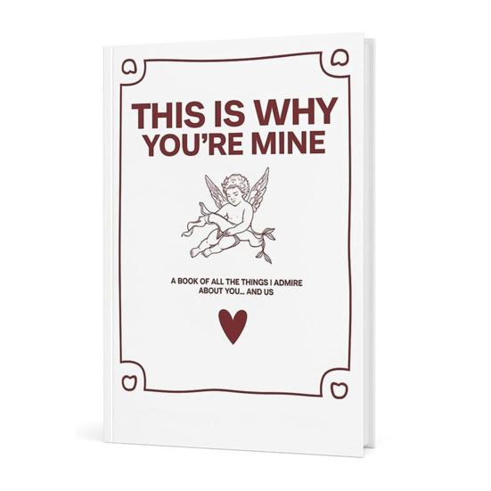 

1/2 шт. Посібник з емоційних спогадів «Ось чому ти моя» Щоденник Глибокий емоційний зв язок Направлене письмо Романтичний подарункова книга 1pc