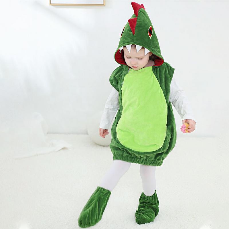 Kids Dinosaur Costume Dinosaur Animal Fancy Dress Kids Costume Dinosaur Clothes Set Christmas cos clothes Suitable for performan